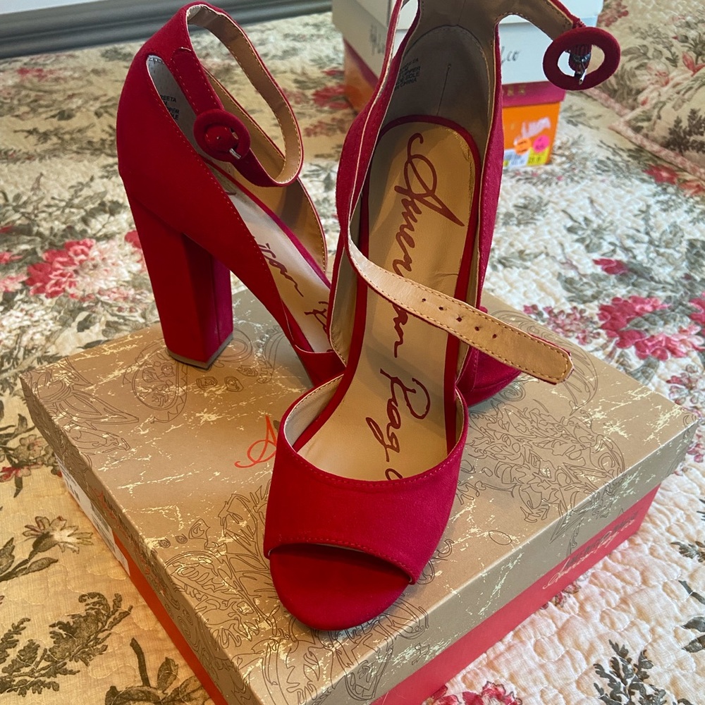 American Rag platform heels